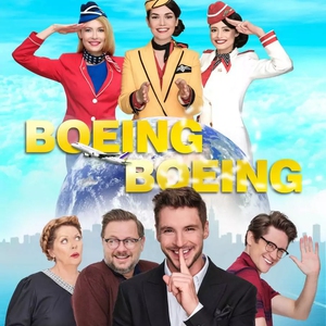 Teatr: Boeing Boeing - Elżbieta Jarosik, Mikołaj Roznerski, Karolina Chapko, Adrianna Kalska, Anna Jarosik, Bogusław Kudłek