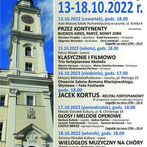 XXV Leszczyński Festiwal Muzyczny