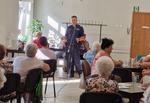 Dzielnicowy z seniorami o bezpieczeństwie