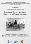 Sesja historyczna i odsłonięcie Pomnika Błękitnej Armii Generała Józefa Hallera