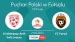 GI Malepszy Arth Soft Leszno - FC Reiter Toruń 21.02.2024 g. 19.00 transmisja na żywo - KS Futsal Leszno