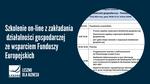 Szkolenie on-line z zakładania działalności gospodarczej ze wsparciem Funduszy Europejskich - Leszno dla Biznesu
