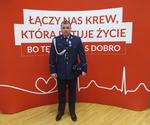 Leszczyńscy policjanci odznaczeni za wyjątkową działalność na rzecz krwiodawstwa