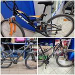 Rowerowy złodziej w rękach policjantów