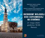 Zaproszenie na spotkanie informacyjne w sprawie rozbudowy sieci ciepłowniczej.