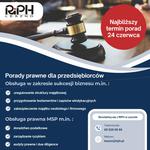 Bezpłatne porady prawne w RIPH - Leszno dla Biznesu