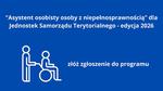 Asystent osobisty osoby z niepełnosprawnością dla Jednostek Samorządu Terytorialnego - edycja 2026