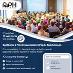 Spotkanie z przedstawicielami Urzędu Skarbowego w Lesznie - Leszno dla Biznesu