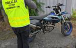 Policjanci odzyskali skradziony motocykl i zatrzymali sprawcę przestępstw