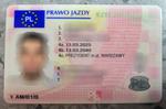 Zatrzymany do kontroli drogowej z zakupionym w internecie prawem jazdy