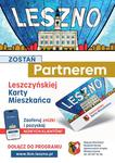 Zostań PARTNEREM w Programie Leszczyńska Karta Mieszkańca - Leszno dla Biznesu