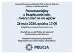 Zaproszenie na debatę o bezpieczeństwie