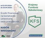 Krajowy Fundusz Szkoleniowy 2026 - nabór wniosków od 21 września - Leszno dla Biznesu