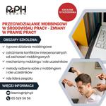 Przeciwdziałanie mobbingowi w środowisku pracy - szkolenie dla przedsiębiorców - Leszno dla Biznesu